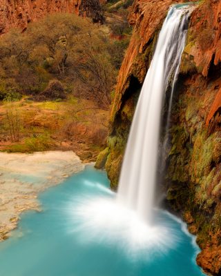 havasupai waterfall arizona